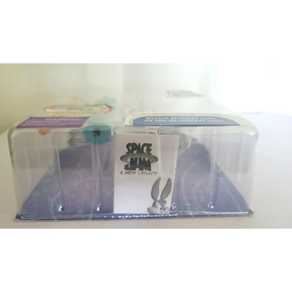Space Jam Bugs Bunny Acme Blaster 3000 & Lebron James Acme B-ball Blocker Sealed